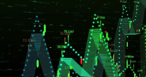 World Map with Digital Financial Data Visualization - Download Free Stock Images Pikwizard.com