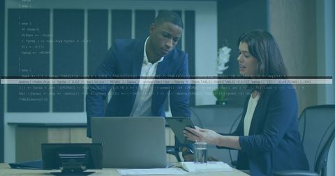 Corporate Professionals Analyzing Financial Graphics - Download Free Stock Images Pikwizard.com