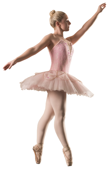 Elegant Caucasian Ballerina Dancing in Pink Tutu Transparent Background - Download Free Stock Videos Pikwizard.com