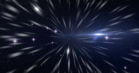 Abstract Light Trails in Outer Space - Download Free Stock Images Pikwizard.com