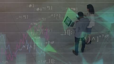 Financial Data and Analytics: Business Team in Collaborative Review