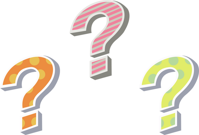 Colorful Question Mark Illustration with Transparent Background - Download Free Stock Videos Pikwizard.com