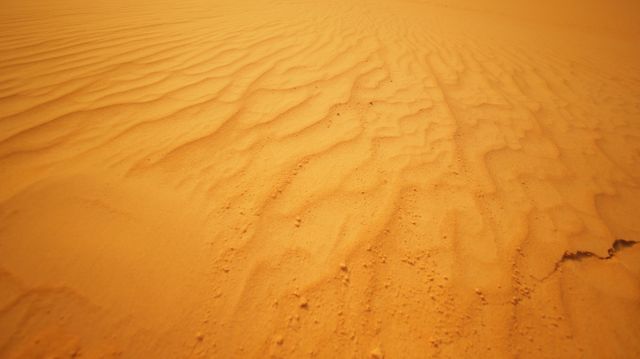 Aerial View of Textured Sand in Desert - Download Free Stock Photos Pikwizard.com