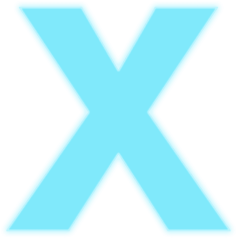 blue transparent glossy letter x on editable background - Download Free Stock Videos Pikwizard.com