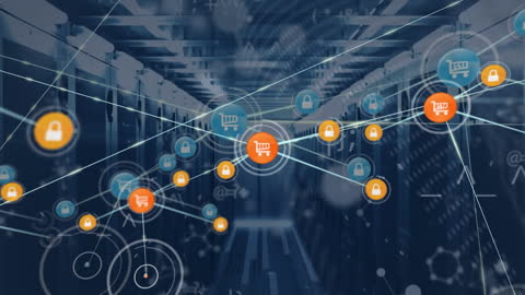 Connected Network of E-commerce Graphics in Digital Server Environment