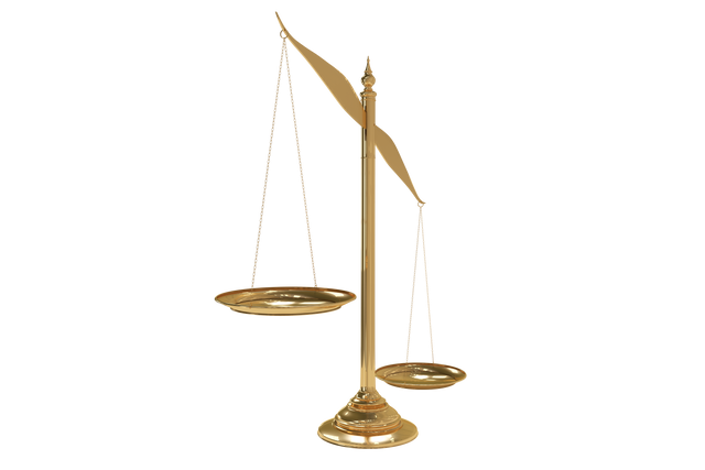 Golden Weighing Scales Vector on Transparent Background Representing Justice - Download Free Stock Videos Pikwizard.com