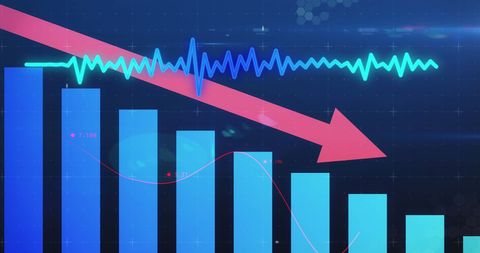 Financial Data Analysis and Decline Interpretation - Download Free Stock Images Pikwizard.com
