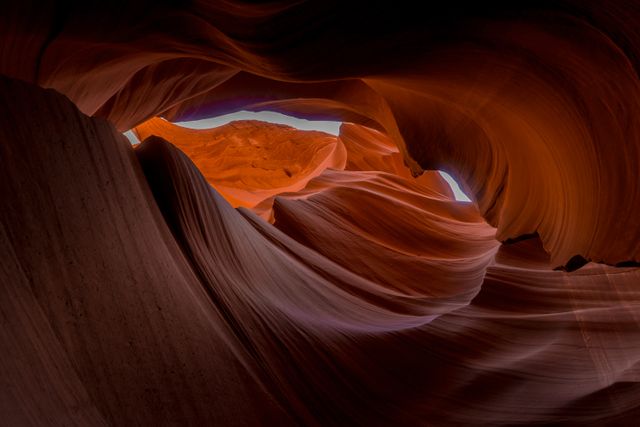 Eroded Sandstone Formations in Antelope Canyon - Download Free Stock Photos Pikwizard.com