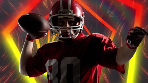 Dynamic Animation of American Football Quarterback