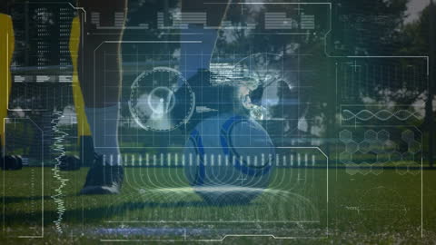 Futuristic Soccer Data Analysis with Holographic UI