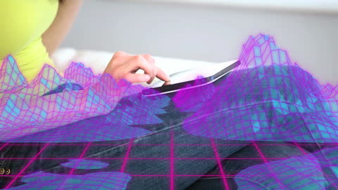 Digital Landscapes with Interactive Tablet