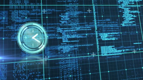 Digital Clock in Data Processing Environment