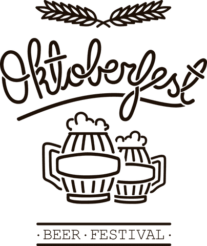 Transparent Oktoberfest Beer Festival Logo Illustration Design - Download Free Stock Videos Pikwizard.com
