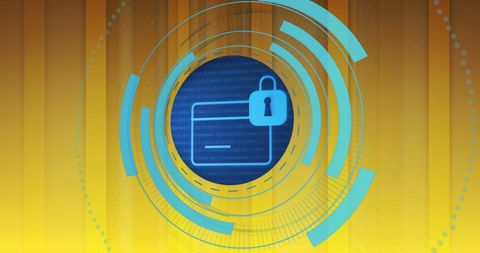 Digital security and data protection concept