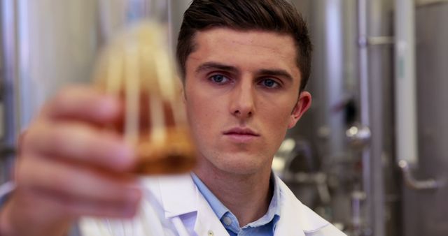 Scientist Examining Sample in Laboratory - Download Free Stock Images Pikwizard.com