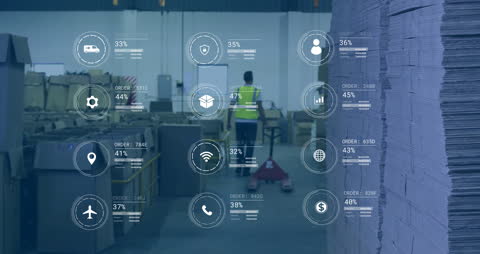 Futuristic Warehouse Automation with Data and Analytics