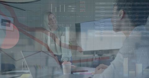 Business Team Analysis in Digital Finance Environment - Download Free Stock Images Pikwizard.com
