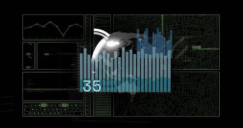 Global Data Analysis with Digital Interface and Synchronization