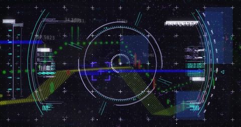 Futuristic Interface with Data Processing and Analysis - Download Free Stock Images Pikwizard.com