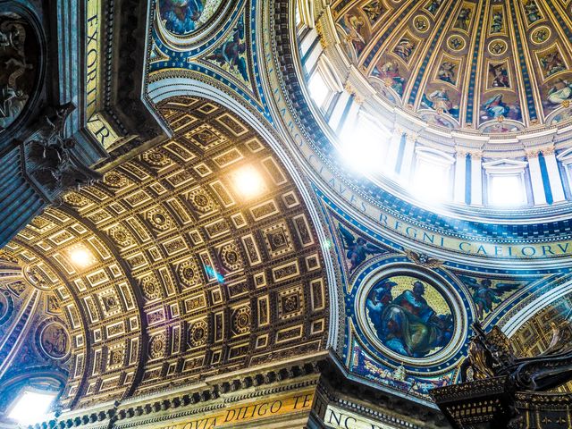 Detailed interior of St. Peter's Basilica, Vatican City - Download Free Stock Photos Pikwizard.com