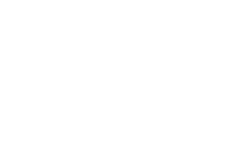Dynamic silhouette of female tennis player on transparent background