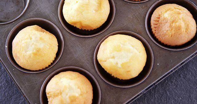 Freshly Baked Muffins Cooling in Muffin Tray - Download Free Stock Images Pikwizard.com