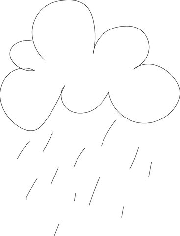 transparent rain cloud vector illustration on clear background - Download Free Stock Videos Pikwizard.com