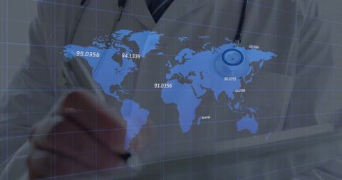 global healthcare data and innovation concept - Download Free Stock Images Pikwizard.com
