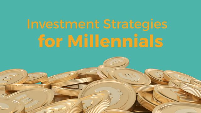 Investment Strategies for Millennials with Euro Coins Background - Download Free Stock Templates Pikwizard.com