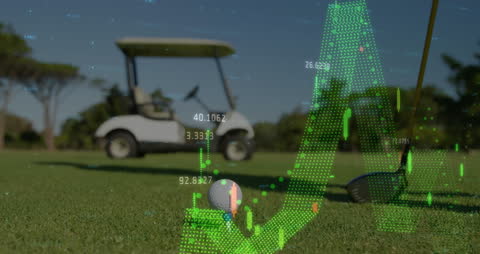 Data Processing Animation in Modern Golf Industry