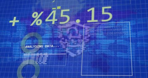 Secured Data Stream with Digital Overlay and Lock Symbol on World Map - Download Free Stock Images Pikwizard.com