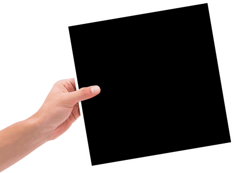 hand holding blank frame on transparent background for digital projects - Download Free Stock Videos Pikwizard.com