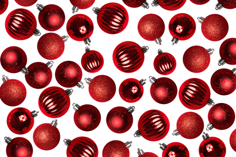 Vibrant Red Christmas Ornaments on Transparent Background - Download Free Stock Videos Pikwizard.com