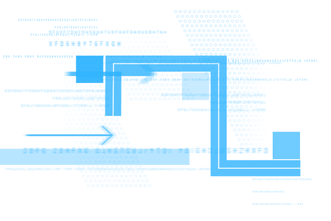 Abstract Blue Digital Shapes on Transparent Background - Download Free Stock Videos Pikwizard.com