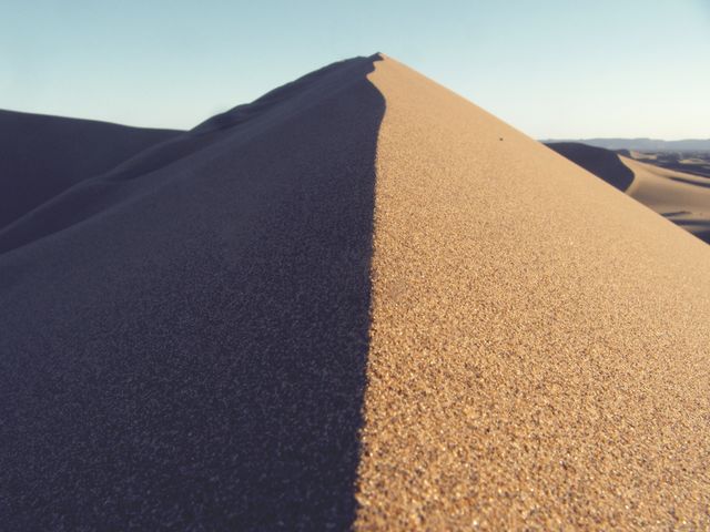 Breathtaking View of Sand Dunes at Desert Sunrise - Download Free Stock Photos Pikwizard.com