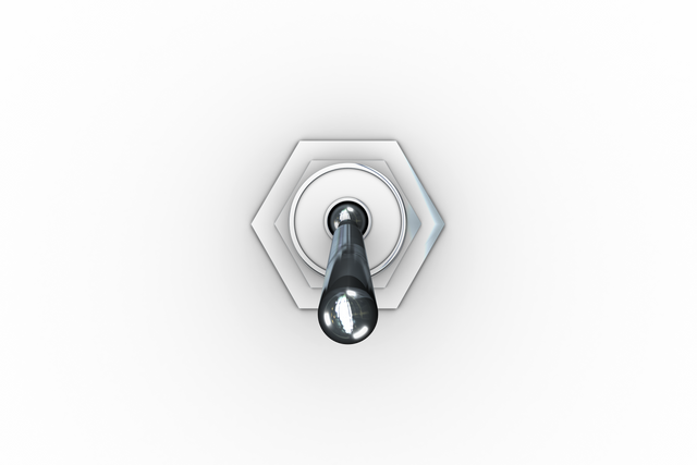 Silver Hexagonal Switch Emblem on Transparent Background - Download Free Stock Videos Pikwizard.com