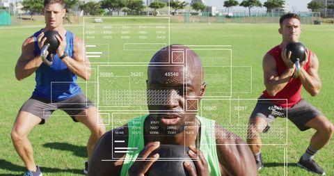 Athletes Analyzed with Data Visualization in Sports Technology