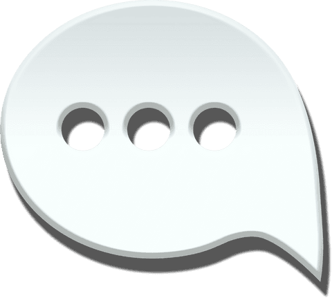 transparent chat bubble icon with three dots - Download Free Stock Videos Pikwizard.com