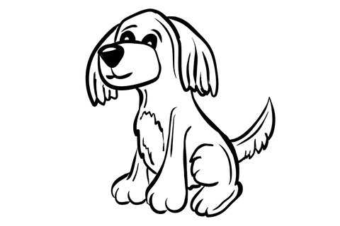 minimalist vector dog symbol on transparent background - Download Free Stock Videos Pikwizard.com