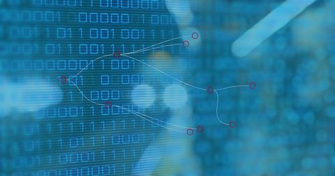 Data Processing and Digital Connections Background - Download Free Stock Images Pikwizard.com