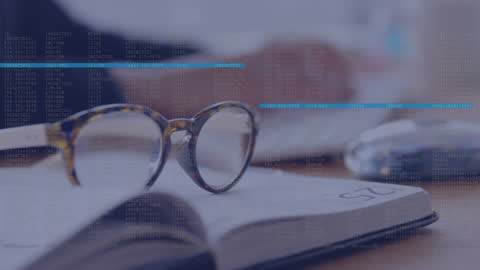 Data Processing with Glasses on Open Book Concept