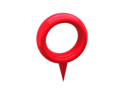 transparent 3d red navigation marker pin symbol - Download Free Stock Videos Pikwizard.com