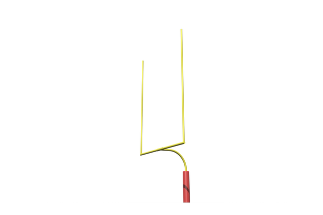 Transparent American Football Field Goal Post Illustration - Download Free Stock Videos Pikwizard.com