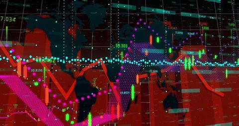 Global Financial Data with Trend Analytics Interface