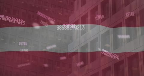 Financial Data Processing Over Austrian Flag