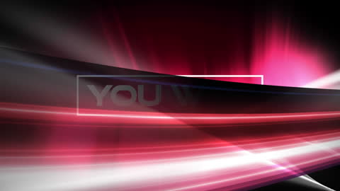 Dynamic Geometric Red Lights with You Win Text