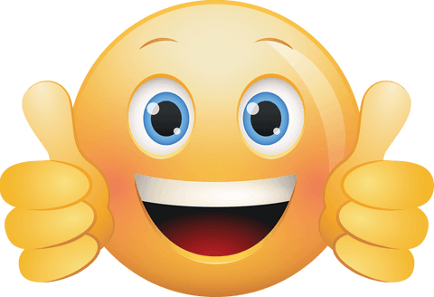 Cheerful Thumbs Up Emoji on Transparent Background - Download Free Stock Videos Pikwizard.com