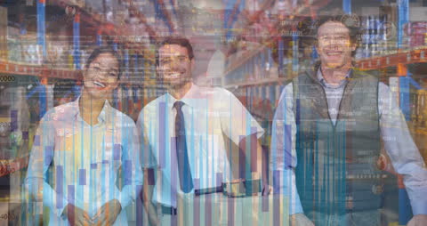 Warehouse Team and Digital Data Visualization Integration