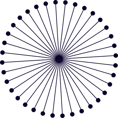 digital sunburst with spokes on transparent background - Download Free Stock Videos Pikwizard.com