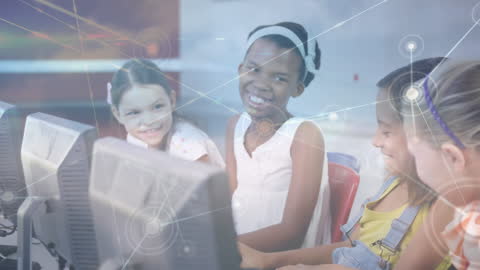 Diverse Children Learning in Digital Classroom Network Overlay